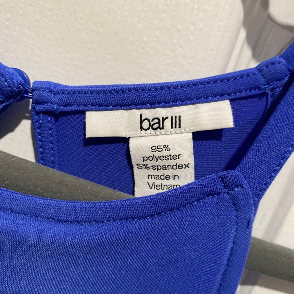 🎈NWT Bar III MEDIUM blue shift - Picture 5 of 16